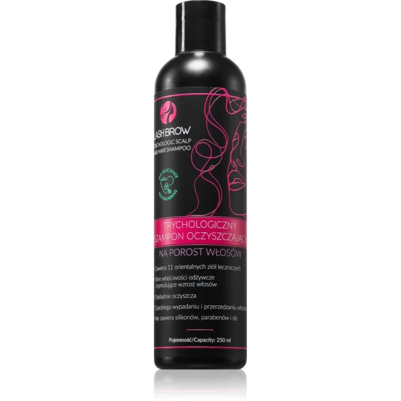 Lash Brow Trichologic Scalp and Hair finom állagú tisztító sampon hajra 250 ml