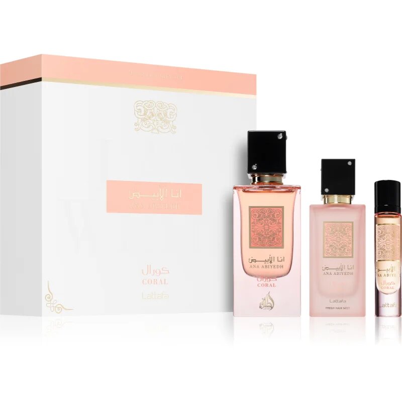 Lattafa Ana Abiyedh Coral ajándékszett unisex 1 db