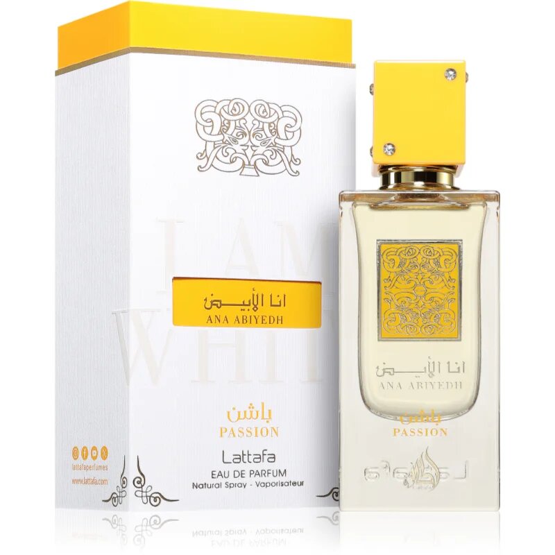 Lattafa Ana Abiyedh Passion Eau de Parfum hölgyeknek 60 ml