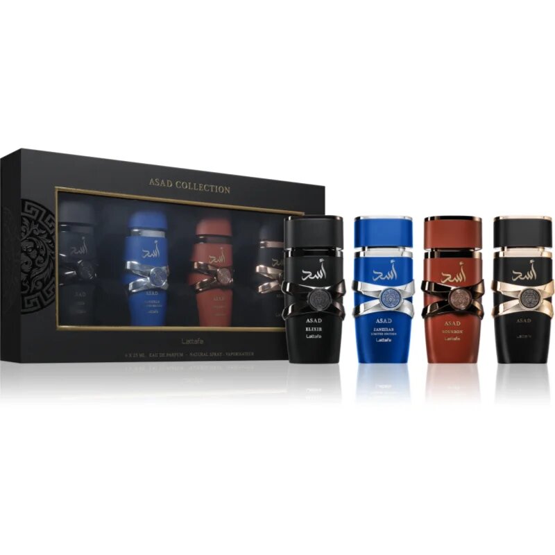 Lattafa Asad Collection ajándékszett uraknak 4x25 ml