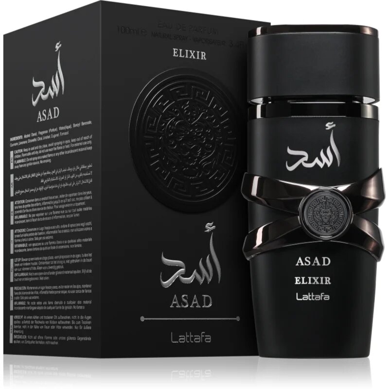 Lattafa Asad Elixir Eau de Parfum uraknak 100 ml
