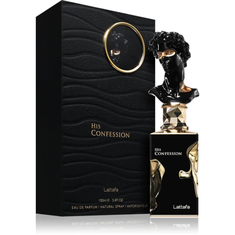 Lattafa His Confession Eau de Parfum uraknak 100 ml