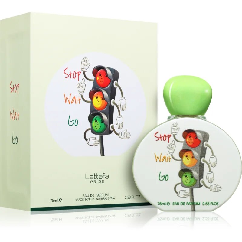Lattafa Kids Stop Wait Go Eau de Parfum gyermekeknek 75 ml