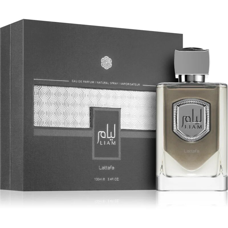 Lattafa Liam Grey Eau de Parfum uraknak 100 ml