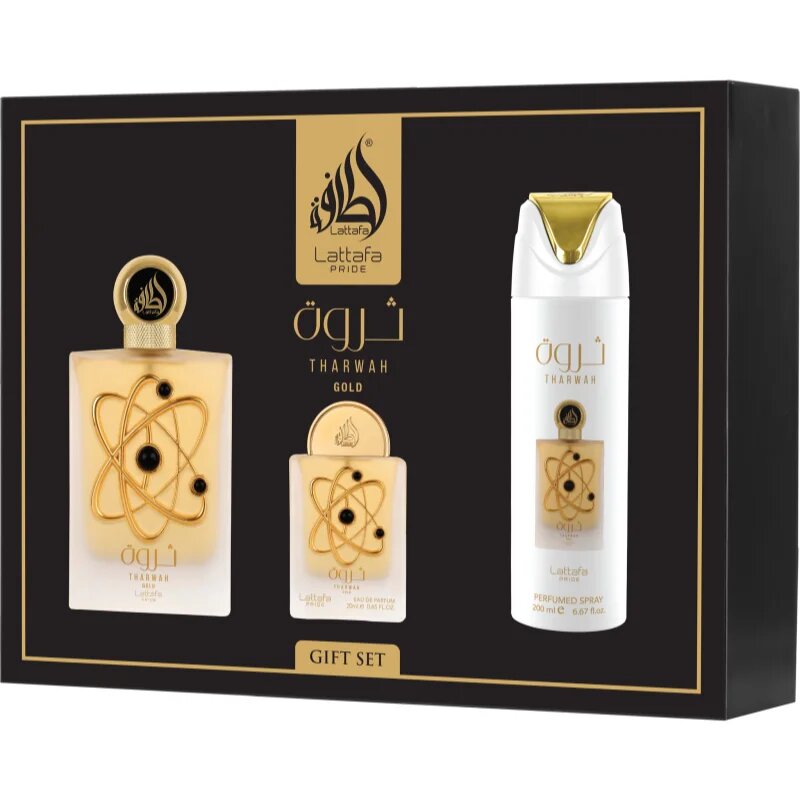 Lattafa Pride Tharwa Gold ajándékszett unisex 1 db