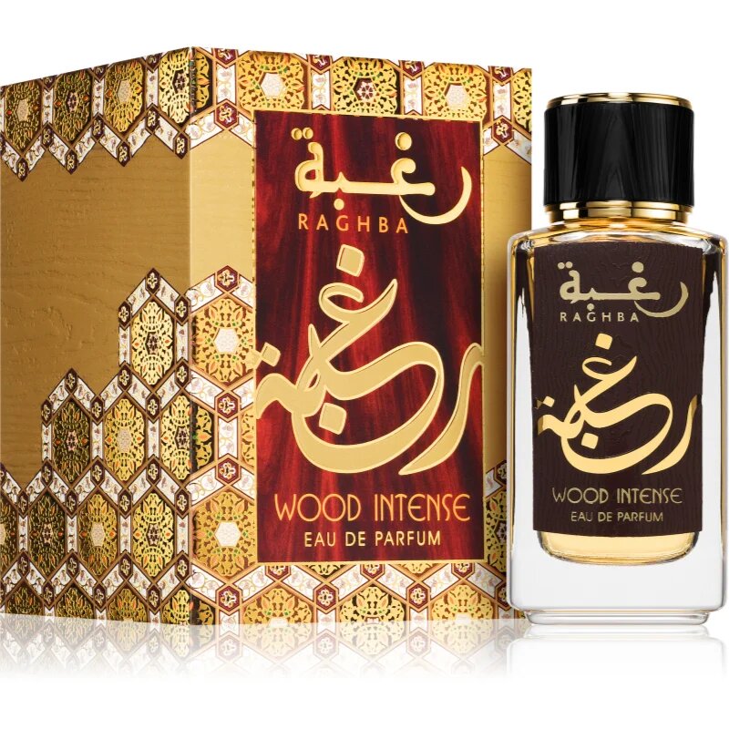 Lattafa Raghba Wood Intense Eau de Parfum uraknak 100 ml
