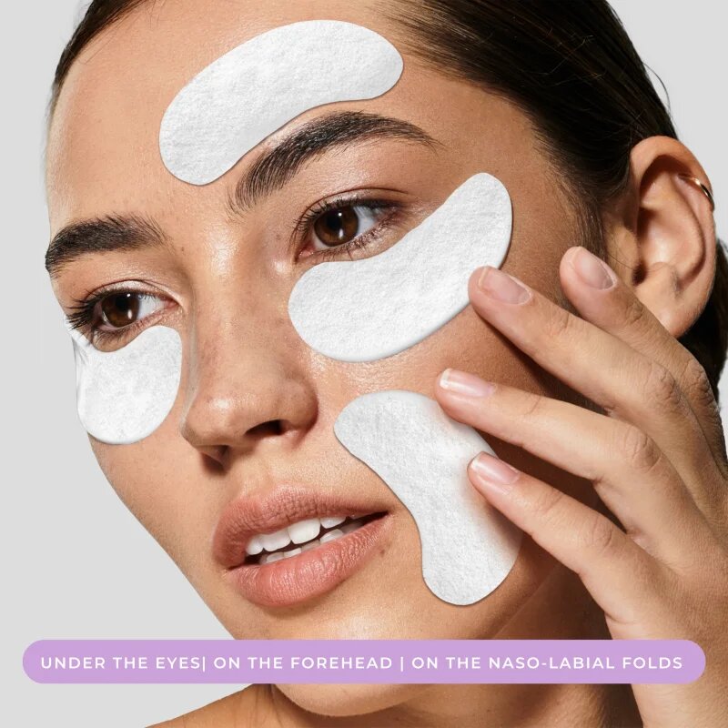 L’biotica Eye Patches Rejuvenating simító szemkörnyék maszk csigakivonattal 1 db