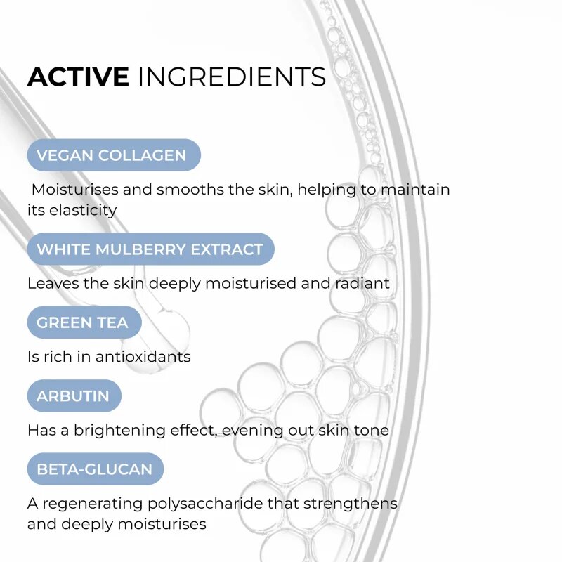L’biotica Masks Collagen Platinium arcmaszk kollagénnel 23 ml