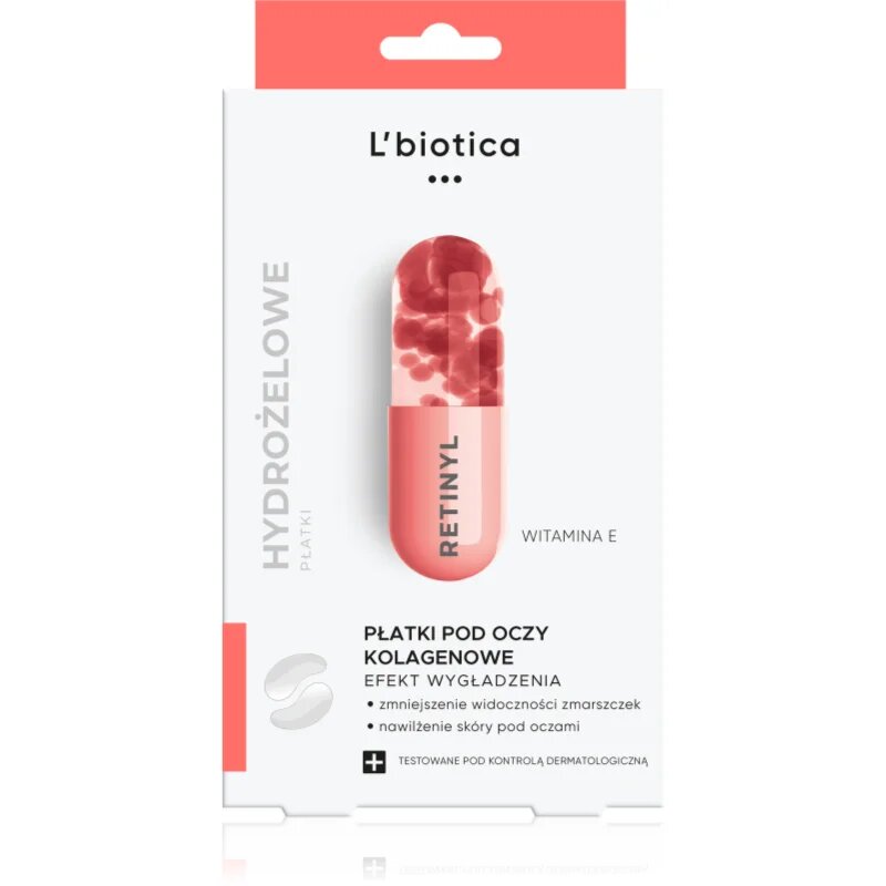 L’biotica Masks kollagén szem masz ránctalanító hatással 6 db