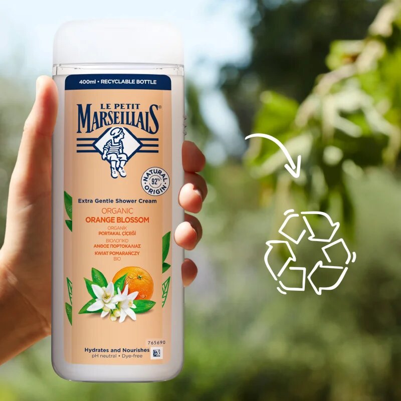 Le Petit Marseillais Organic Orange Blossom krémes tusoló gél 400 ml