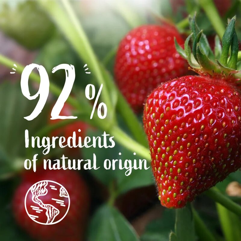 Le Petit Marseillais Organic Wild Strawberry gyengéd tusfürdő gél 400 ml
