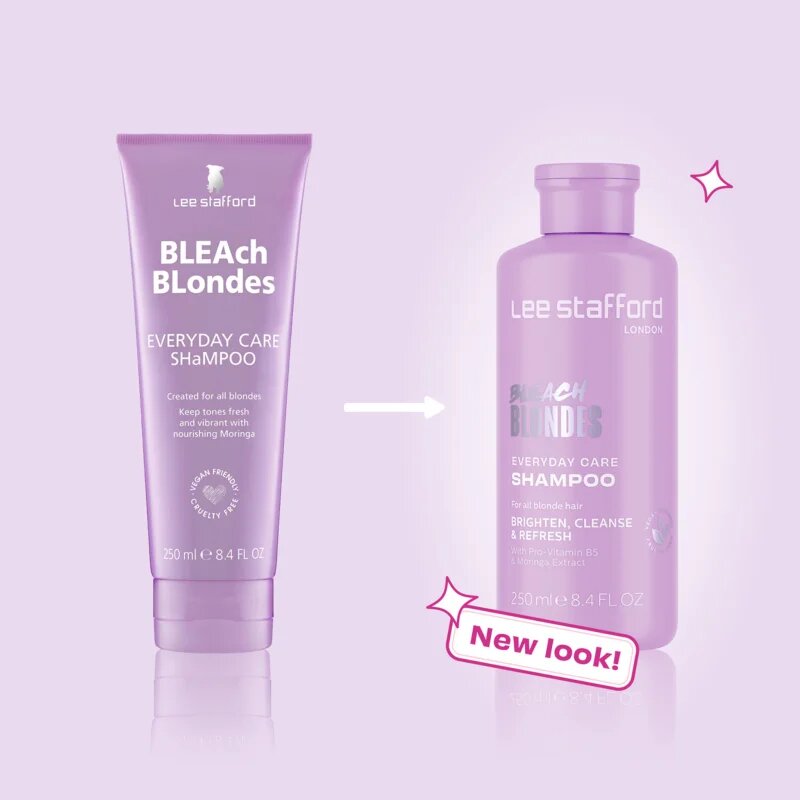 Lee Stafford Bleach Blondes Everyday Care sampon szőke hajra 250 ml