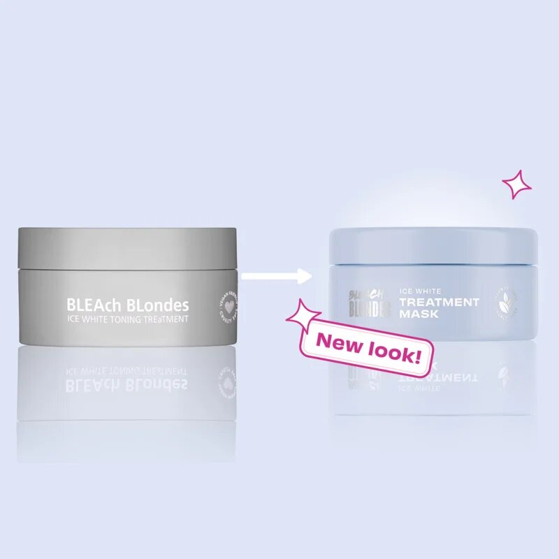 Lee Stafford Bleach Blondes Ice White hajmaszk semlegesíti a sárgás tónusokat 200 ml