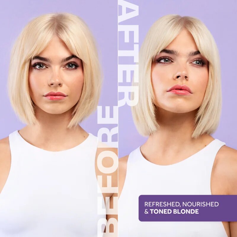 Lee Stafford Bleach Blondes Toning Shampoo sampon szőke hajra semlegesíti a sárgás tónusokat 250 ml