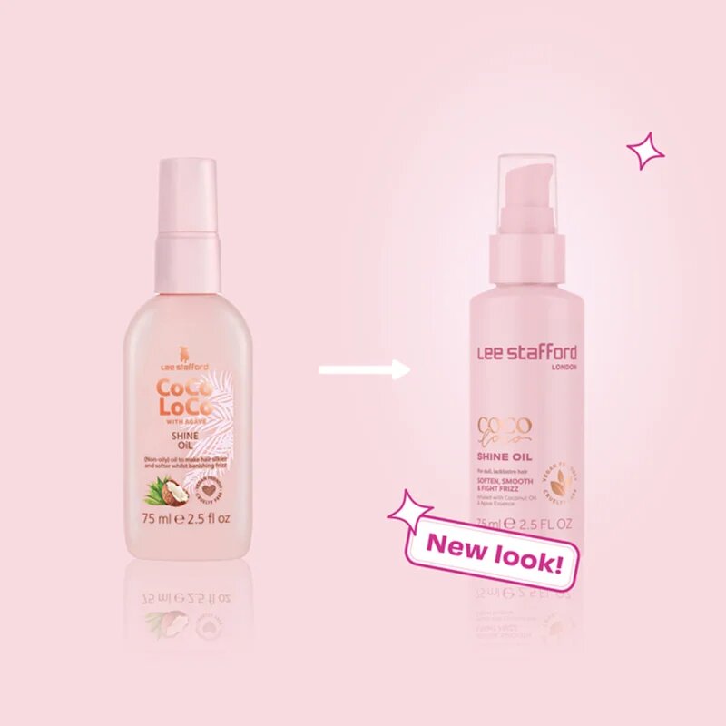 Lee Stafford CoCo LoCo Agave ápoló olaj a fénylő és selymes hajért 75 ml