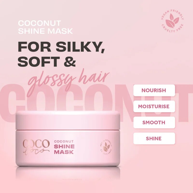 Lee Stafford CoCo LoCo Agave élénkítő maszk a fénylő és selymes hajért 200 ml