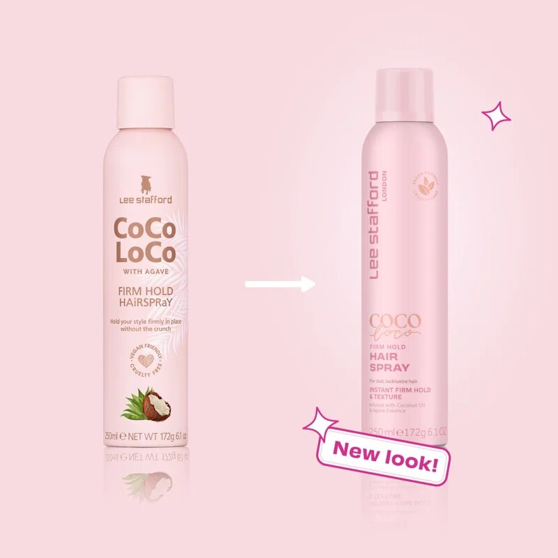 Lee Stafford CoCo LoCo Agave hajlakk erős fixálás 250 ml