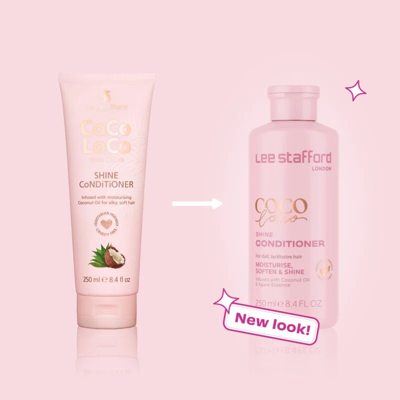 Lee Stafford CoCo LoCo Agave hidratáló kondicionáló a fénylő és selymes hajért 250 ml