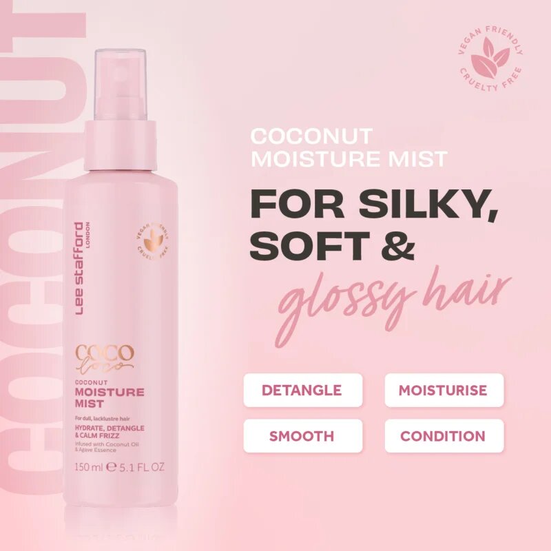 Lee Stafford CoCo LoCo Agave hidratáló permet minden hajtípusra 150 ml