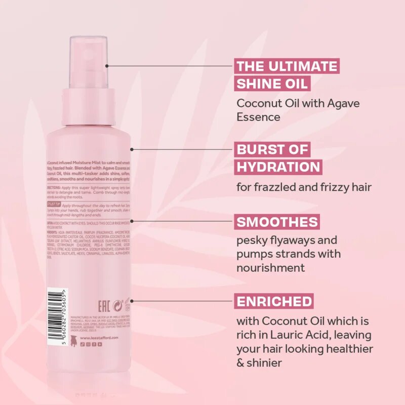 Lee Stafford CoCo LoCo Agave hidratáló permet minden hajtípusra 150 ml