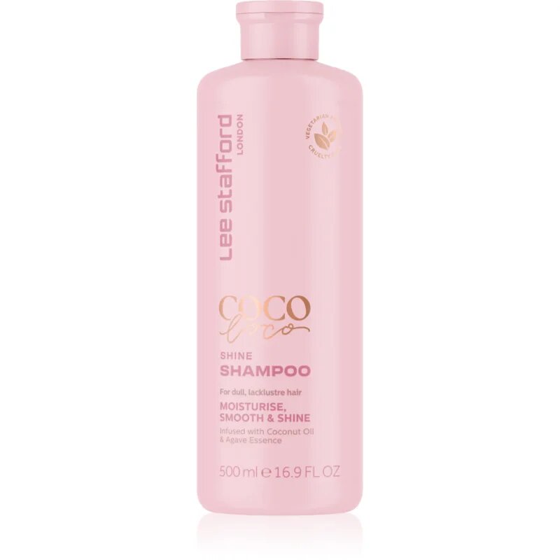 Lee Stafford CoCo LoCo Agave sampon mindennapi használatra a fénylő és selymes hajért 500 ml