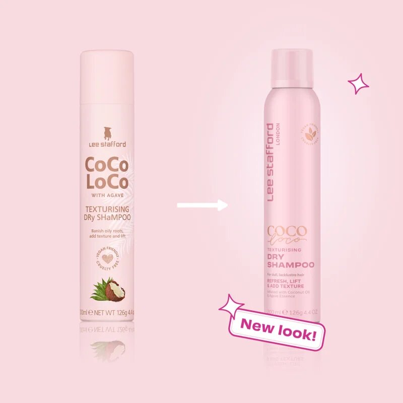 Lee Stafford CoCo LoCo Agave strukturáló száraz sampon minden hajtípusra 200 ml