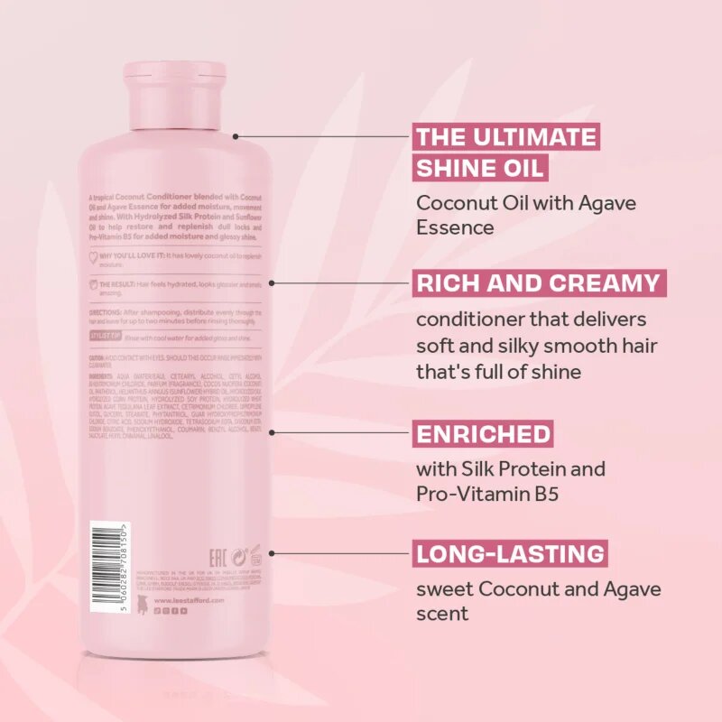 Lee Stafford CoCo LoCo hidratáló kondicionáló pantenollal 500 ml