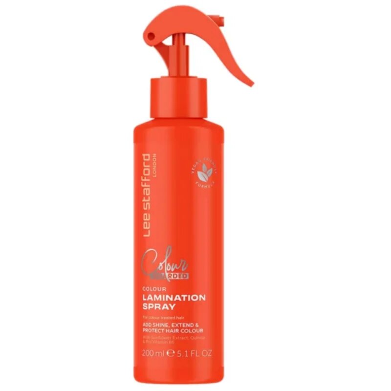 Lee Stafford Colour Guarded Lamination Spray lamináló spray a fénylő és selymes hajért 200 ml