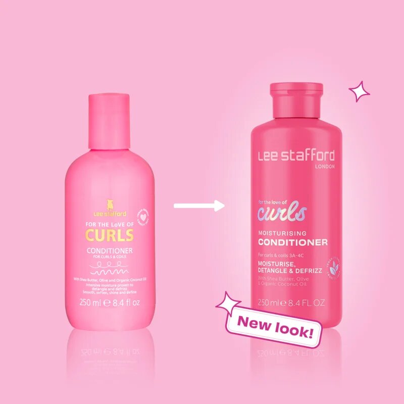 Lee Stafford For The Love Of Curls Conditioner kondicionáló a természetes hullámokért 250 ml