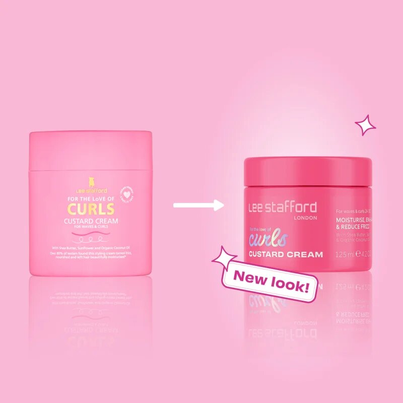 Lee Stafford For The Love Of Curls Custard Cream formázó krém a hullámok kiemelésére 125 ml