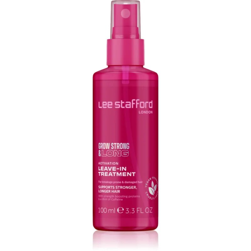 Lee Stafford Grow Strong & Long Activation Leave - In Treatment haj spray a haj megerősítésére 100 ml