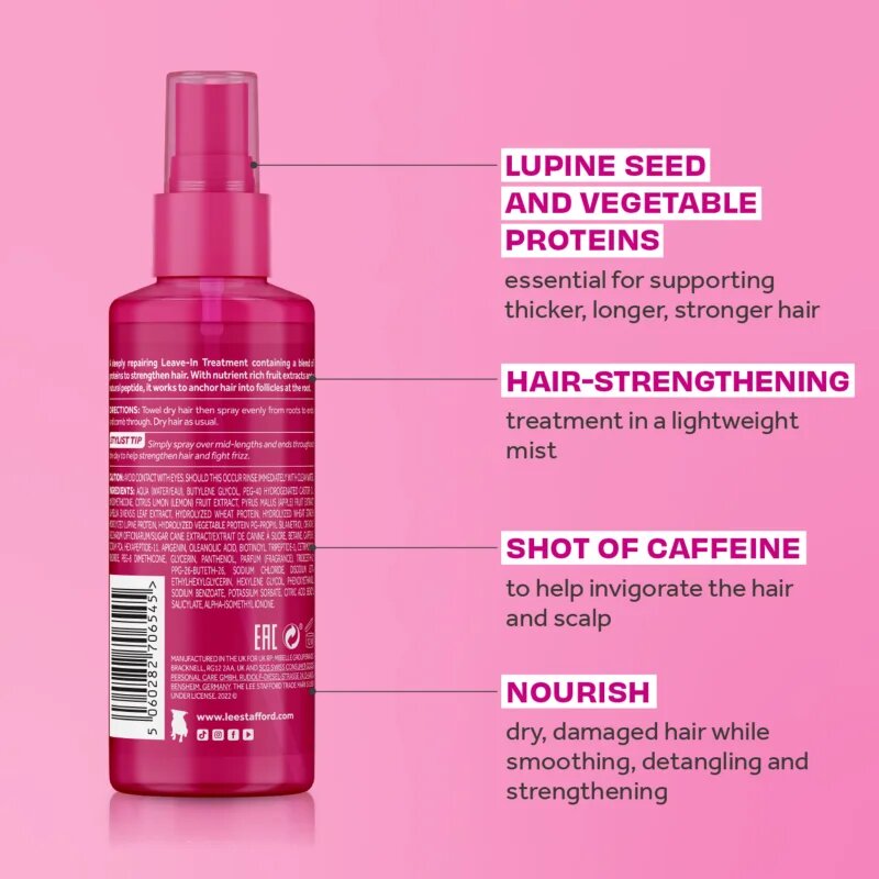 Lee Stafford Grow Strong & Long Activation Leave - In Treatment haj spray a haj megerősítésére 100 ml