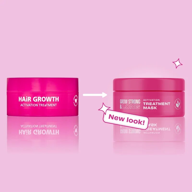 Lee Stafford Grow Strong & Long Activation Treatment Mask haj maszk hajtöredezés ellen 200 ml