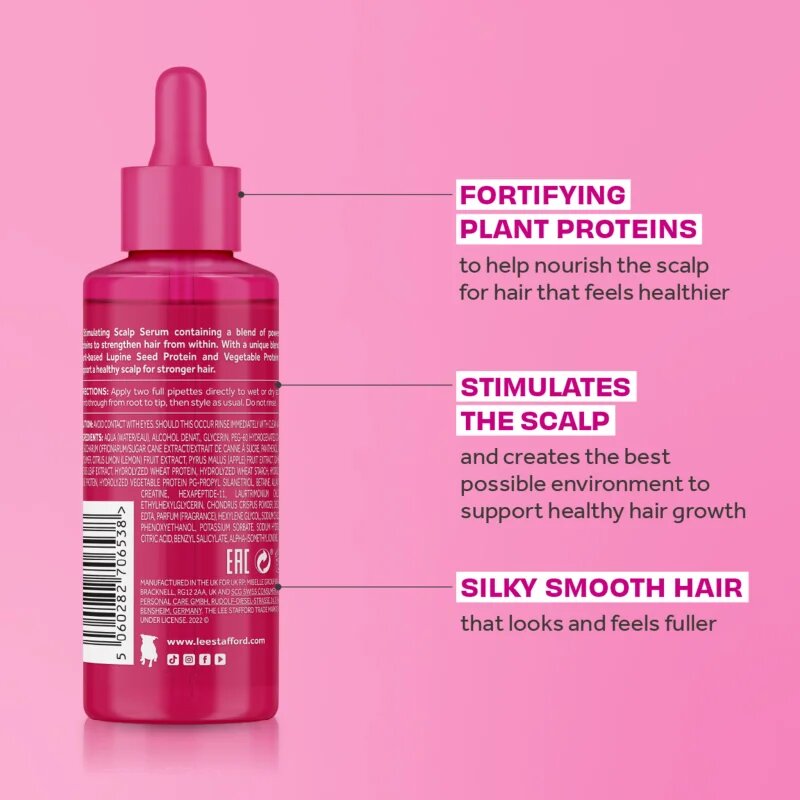 Lee Stafford Grow Strong & Long Stimulating Scalp Serum erősítő szérum a haj növekedésének elősegítésére 75 ml