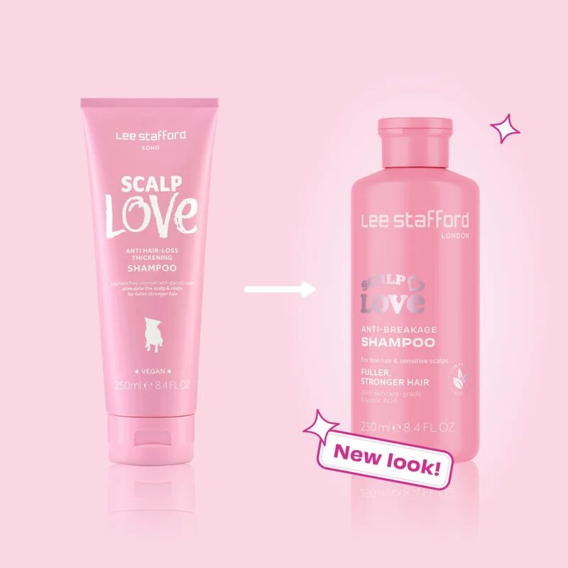 Lee Stafford Scalp Love Anti-Breakage Shampoo erősítő sampon a gyenge hullásra hajlamos hajra 250 ml