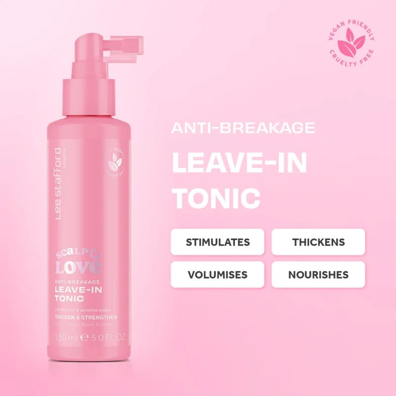 Lee Stafford Scalp Love Anti Hair-Loss Thickening Leave-In Tonic haj tonikum a haj megerősítésére 150 ml