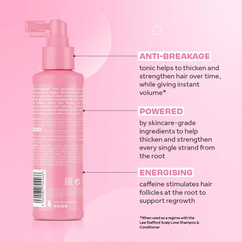 Lee Stafford Scalp Love Anti Hair-Loss Thickening Leave-In Tonic haj tonikum a haj megerősítésére 150 ml
