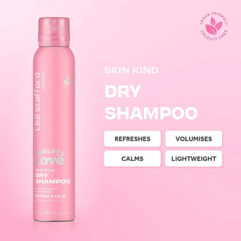 Lee Stafford Scalp Love Skin-Kind száraz sampon nyugtató hatással 200 ml