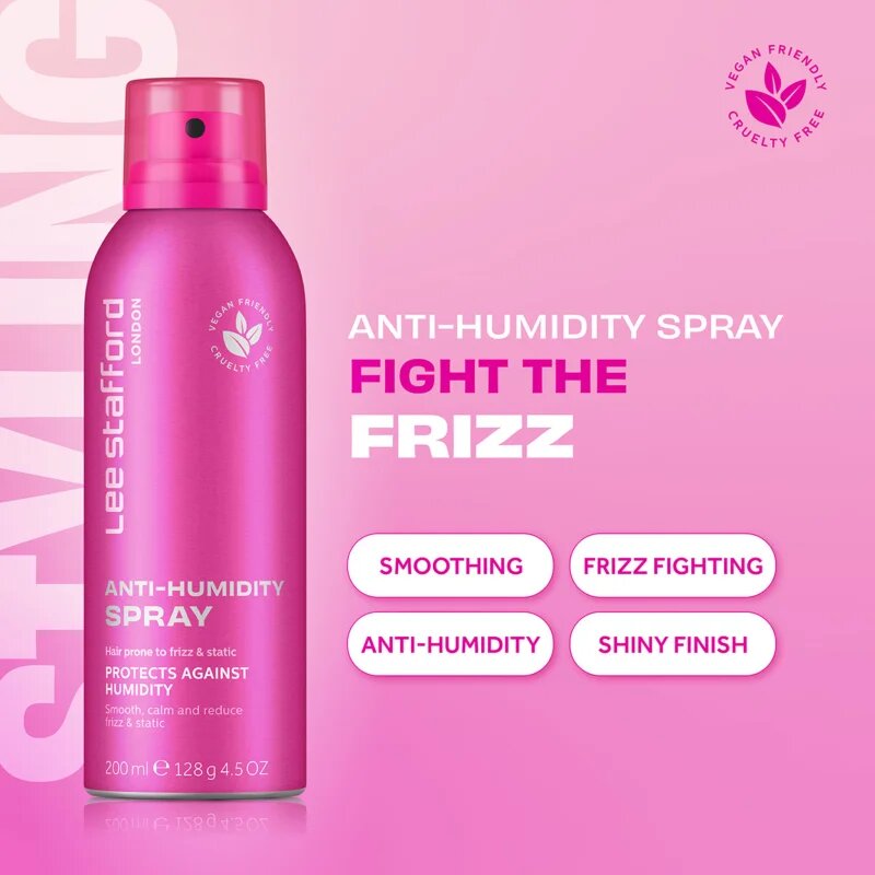 Lee Stafford Styling Dehumidifier Anti-Frizz Spray haj spray töredezés ellen 200 ml