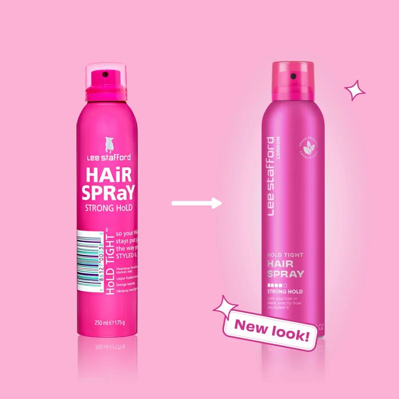 Lee Stafford Styling Hair Spray Strong Hold Tight hajlakk erős fixálással 250 ml