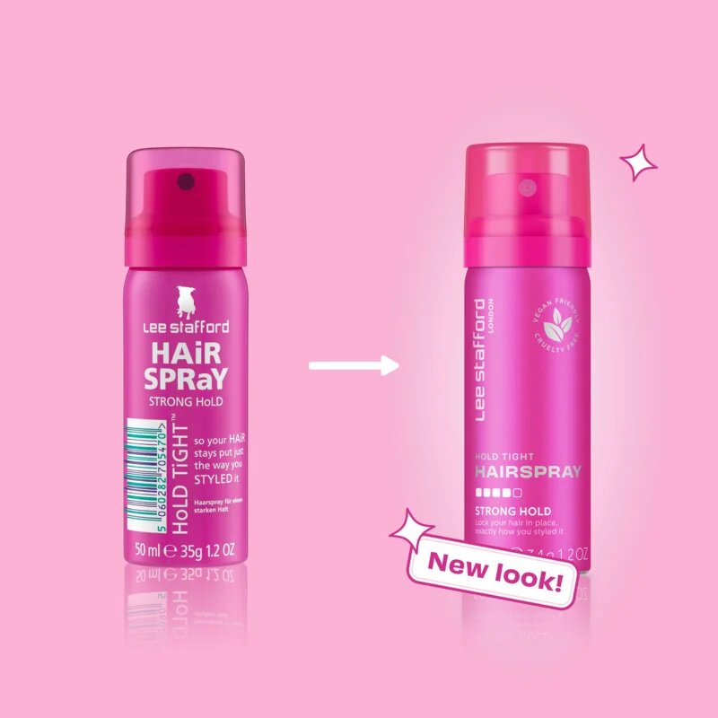 Lee Stafford Styling Hold Tight Hairspray Hajlakk az extra erős tartásért 50 ml