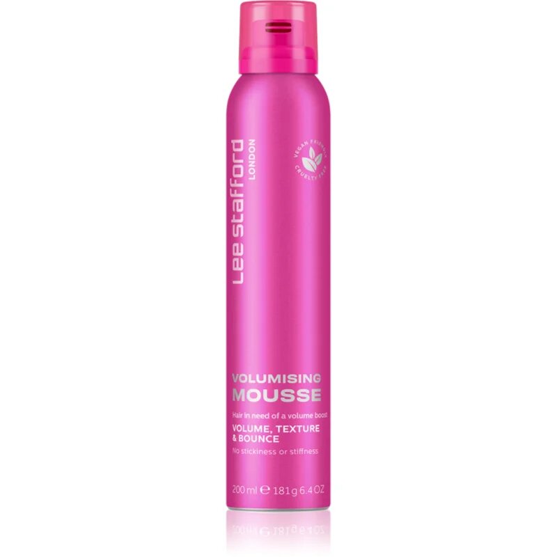 Lee Stafford Styling Volumising Mousse fixáló hab a dús hatásért 200 ml