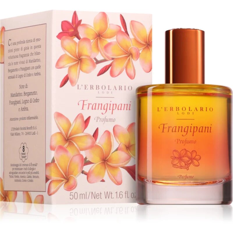 L'ERBOLARIO Frangipani Eau de Parfum hölgyeknek 50 ml