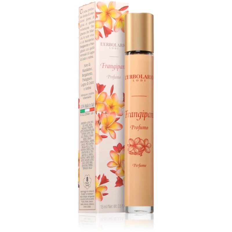 L'ERBOLARIO Frangipani Eau de Toilette hölgyeknek 15 ml