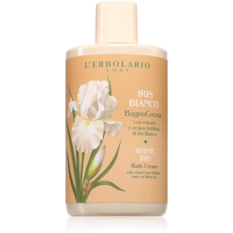 L'ERBOLARIO Iris Bianco krémes tusoló gél 300 ml