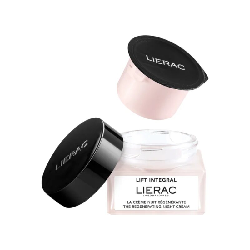 Lierac Lift Integral The Regenerating Night Cream éjszakai átformáló krém lifting hatással utántöltő 50 ml