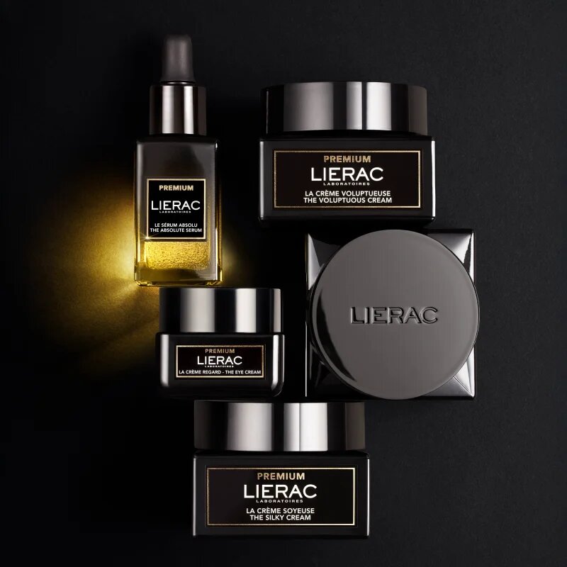Lierac Premium The Silky Cream selymesen finom krém az öregedés jelei ellen utántöltő 50 ml