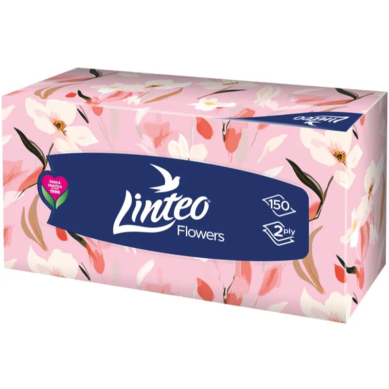 Linteo Paper Tissues Two-ply Paper 150 pcs per box papírzsebkendő 150 db