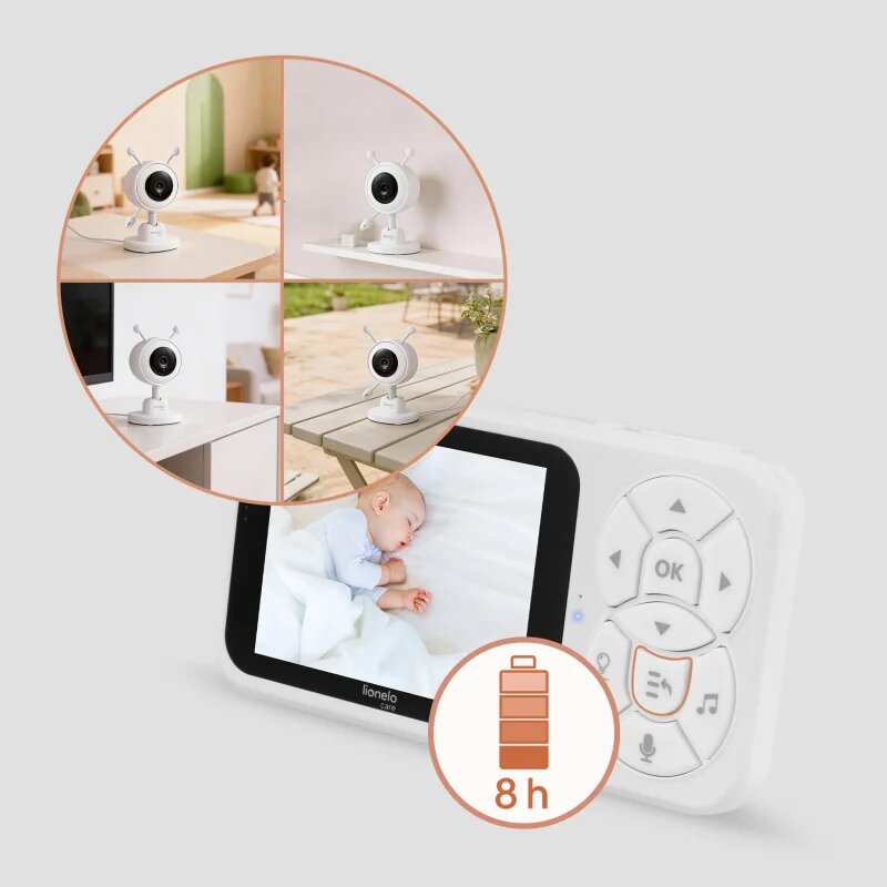 Lionelo BABYLINE 3.4 kamerás bébiőr 1 db