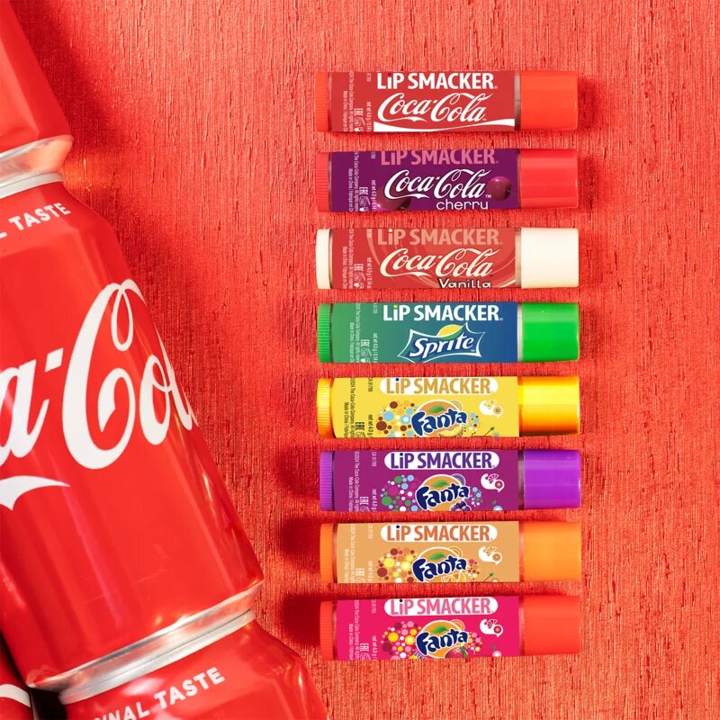Lip Smacker Coca Cola Cherry ajakbalzsam íz Cherry Coke 4 g